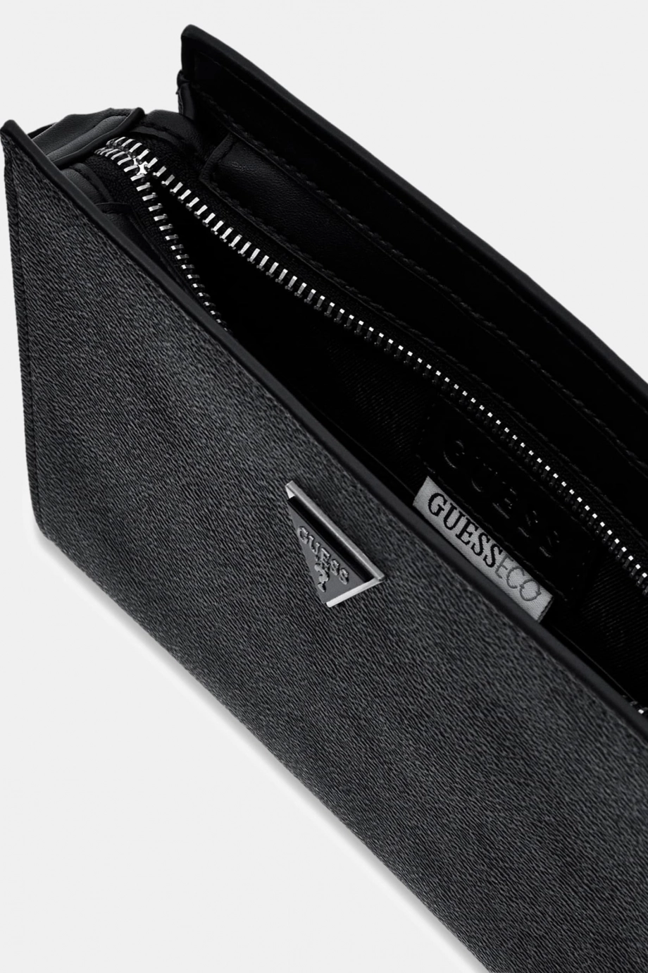 Guess Milano Üstten Fermuarlı Erkek Siyah Çapraz Çanta HMMILOP6157-BLA