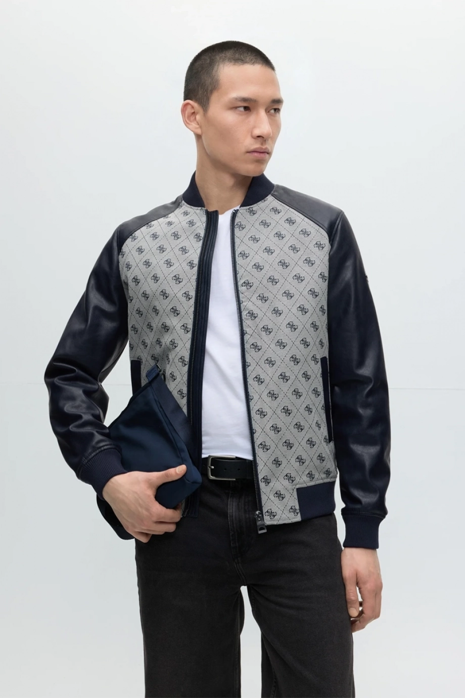 Guess Mono Erkek Bomber Ceket