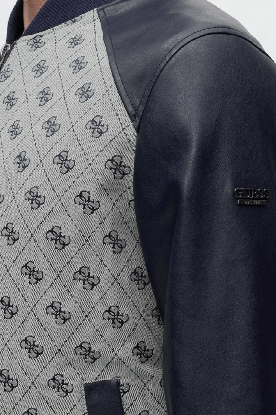 Guess Mono Erkek Bomber Ceket