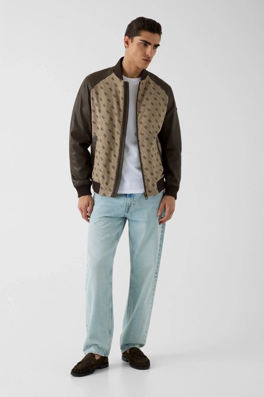 Guess Mono Erkek Bomber Ceket