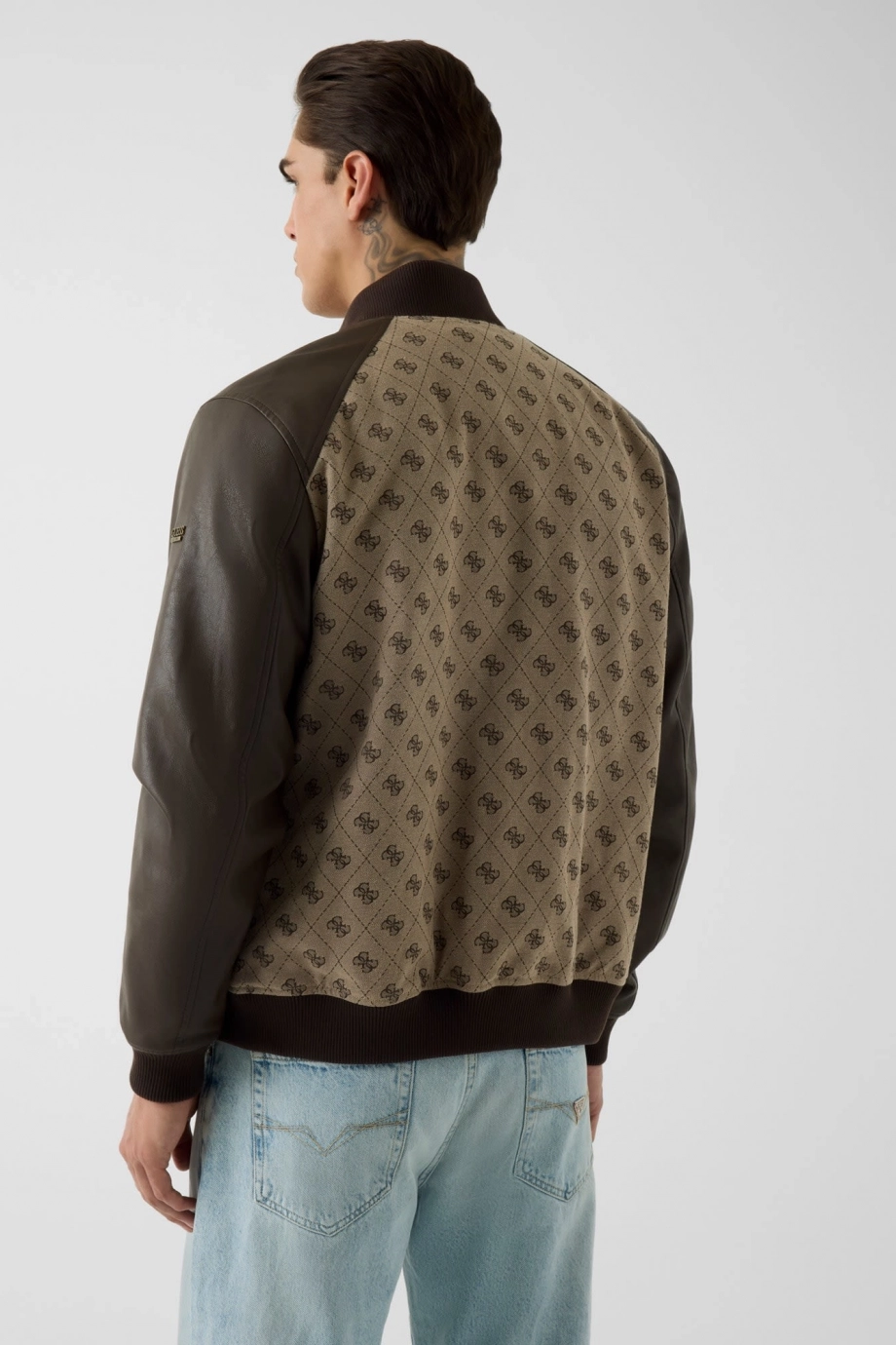 Guess Mono Erkek Bomber Ceket