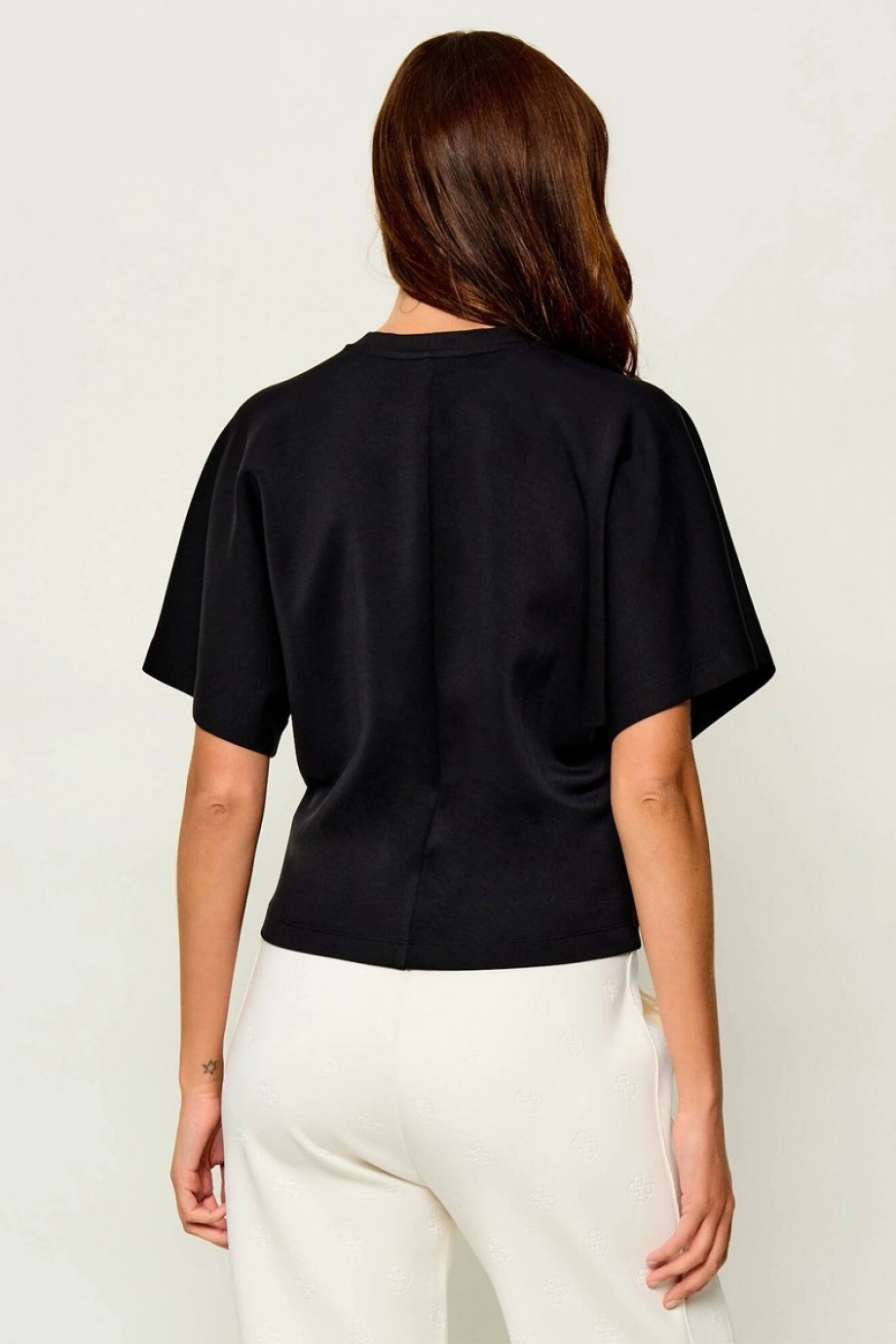 Guess Morgana Kadın Modal Karışımlı Scuba Top