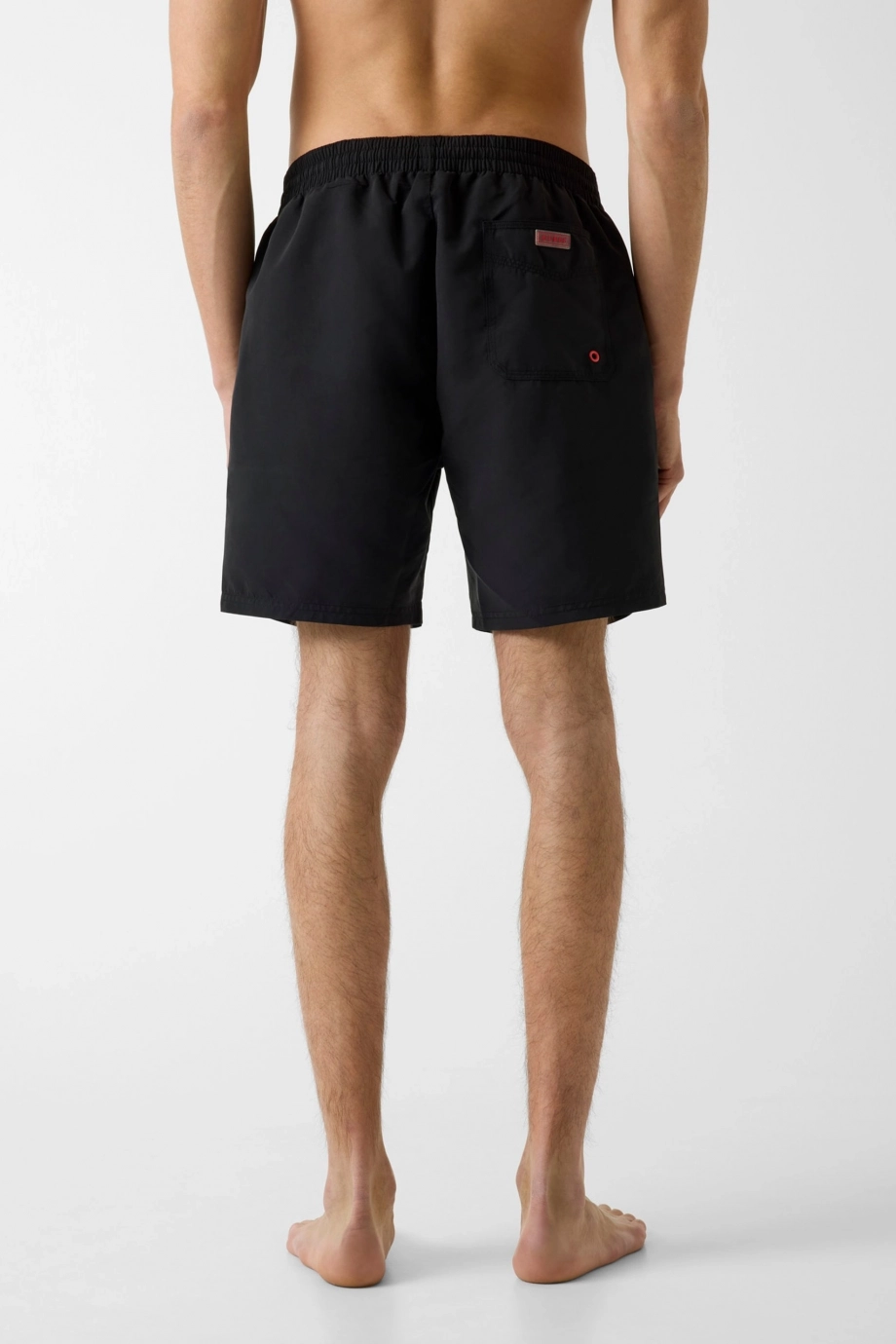 Guess New Basic Orta Boy Erkek Siyah Mayo F6GT24WG282-JBLK
