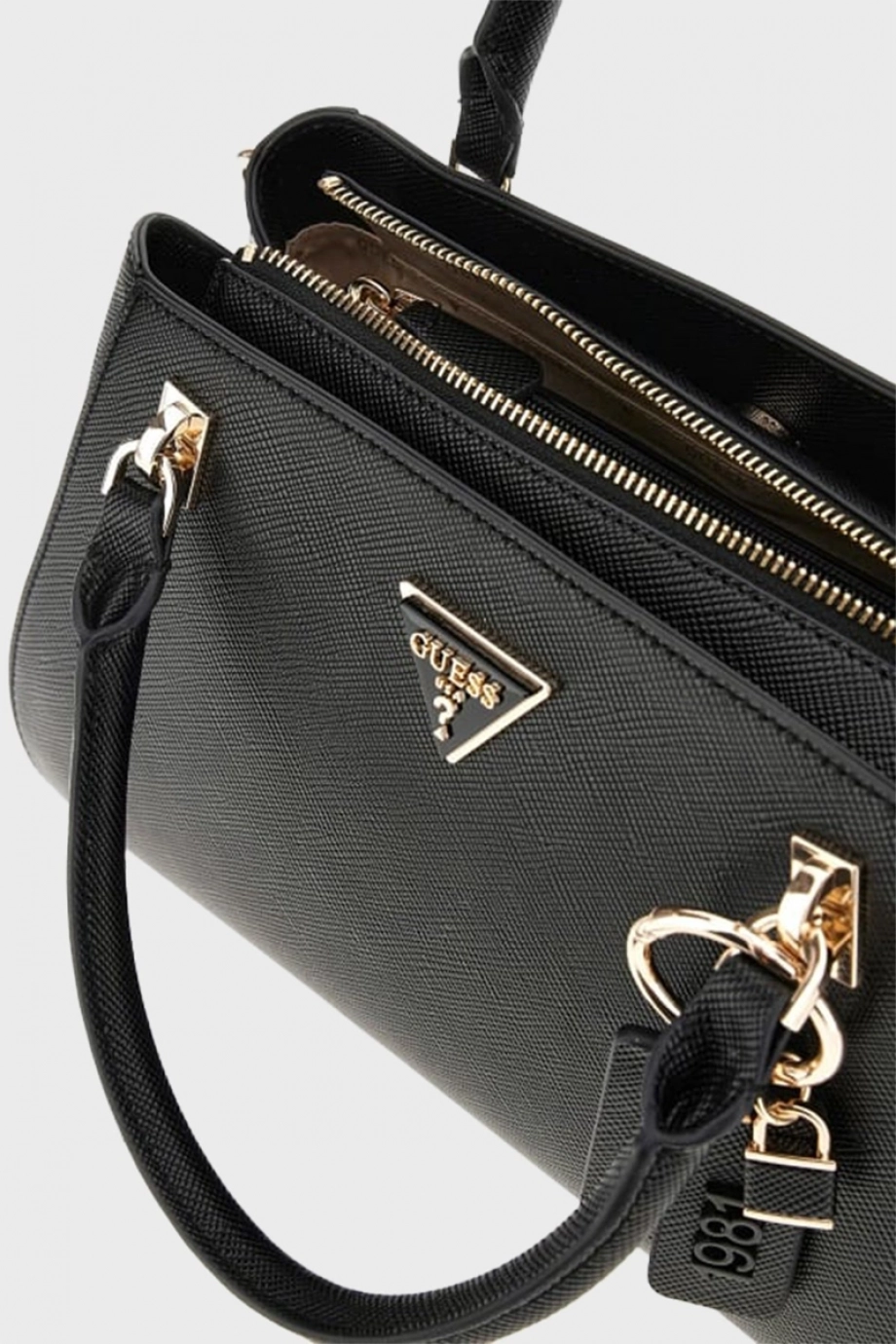 Guess Noelle II Lüks Kadın Siyah El Çantası HWZG9672070-BLA