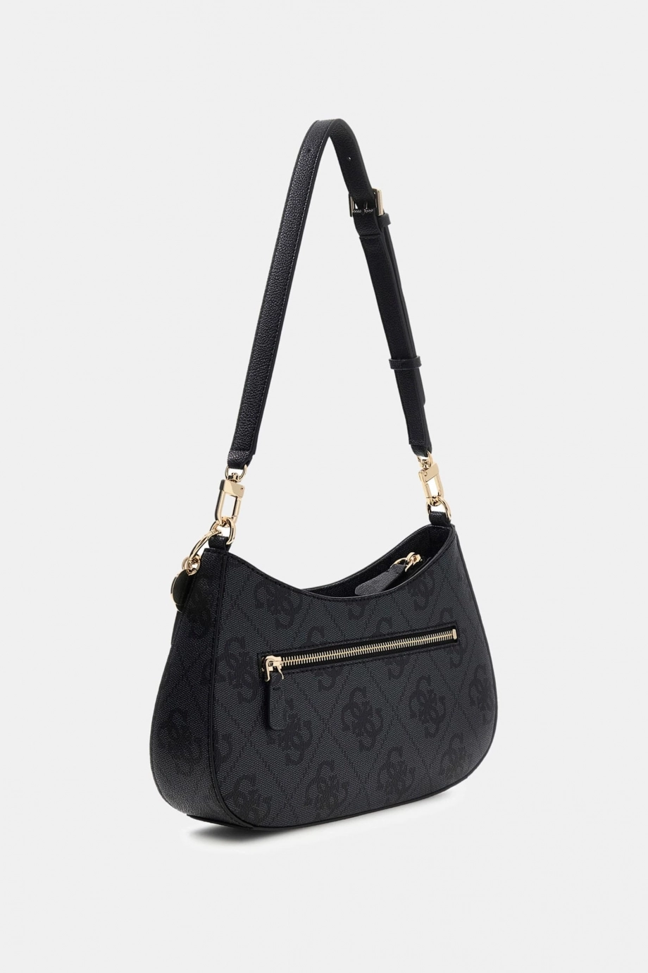 Guess Noelle II Üstten Fermuarlı Kadın Antrasit Omuz Çantası HWSO9672180-CLO