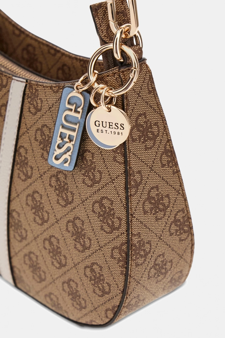 Guess Noelle II Üstten Fermuarlı Kadın  Omuz Çantası HWBS9672180-LLU