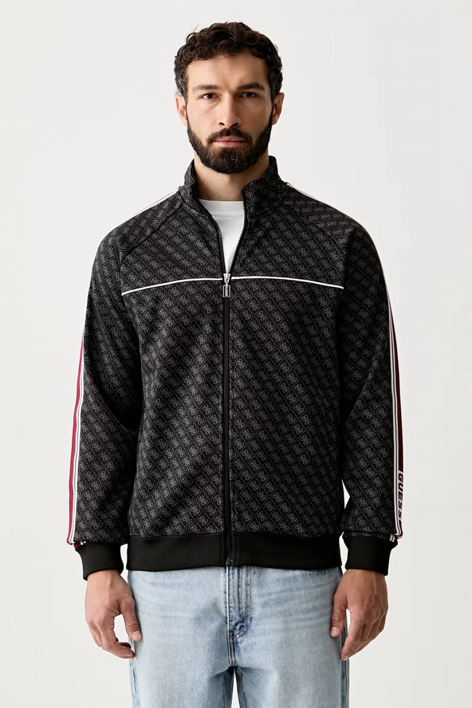 Guess Parimo Erkek Aktif Sweatshirt
