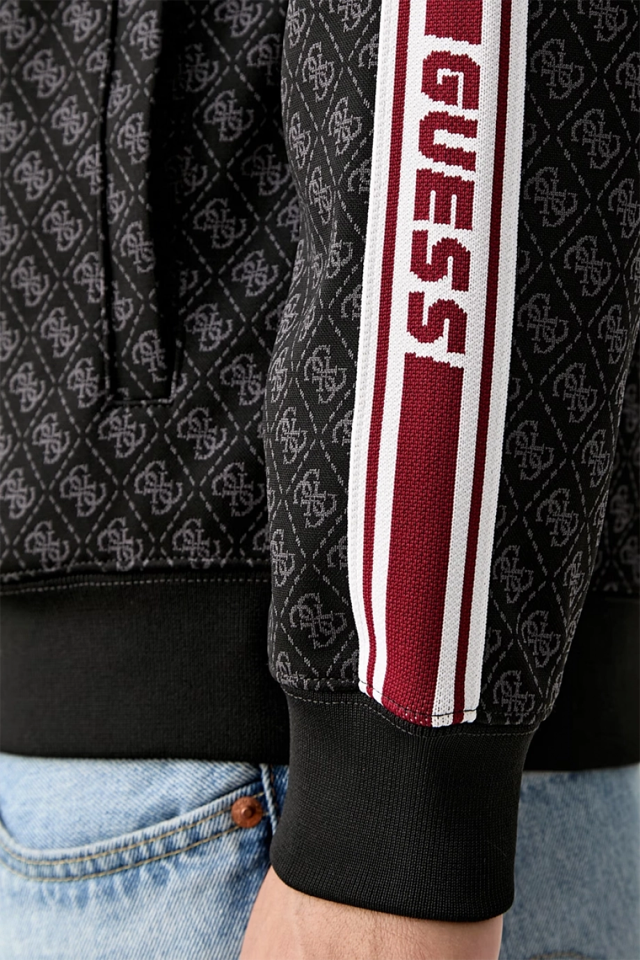 Guess Parimo Erkek Aktif Sweatshirt