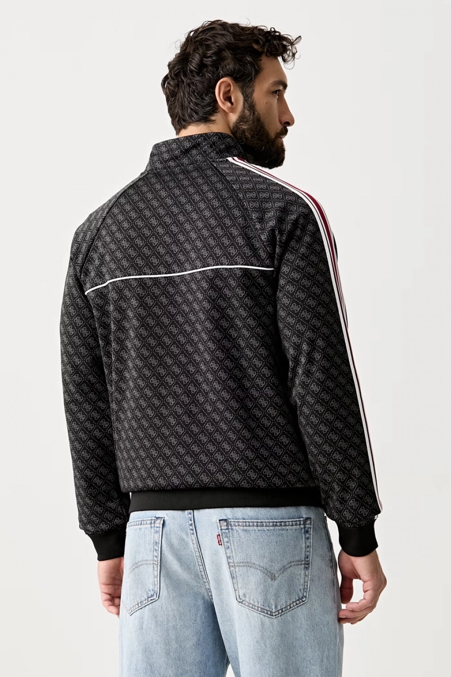 Guess Parimo Erkek Aktif Sweatshirt