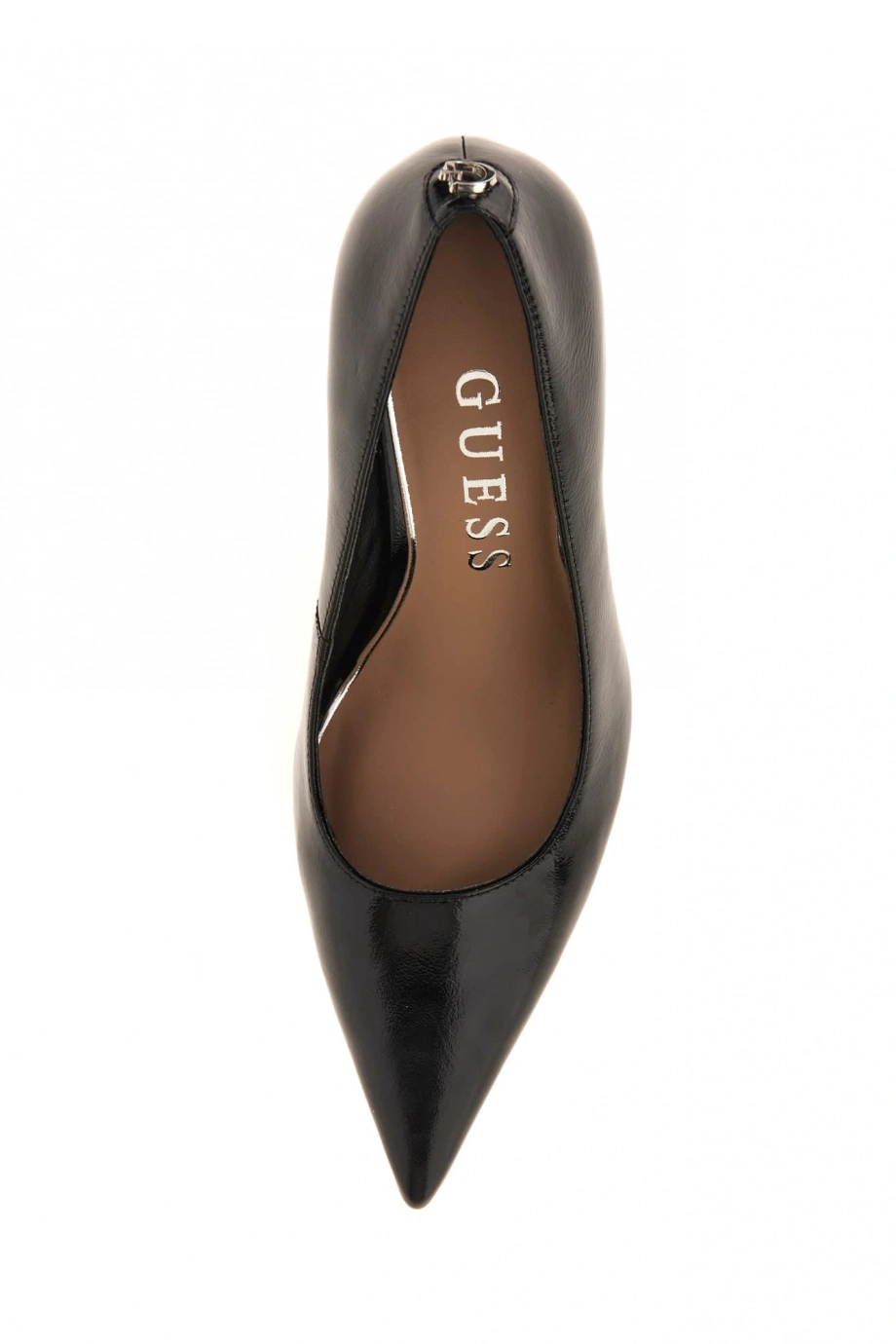 Guess Prindy Kadın Siyah Deri Topuklu Ayakkabı FLFPRNLEP08-BLACK