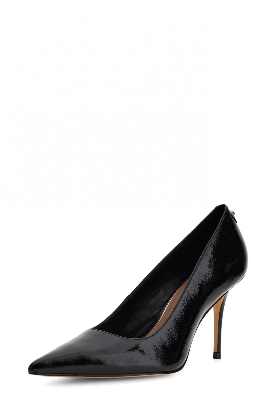 Guess Prindy Kadın Siyah Deri Topuklu Ayakkabı FLFPRNLEP08-BLACK