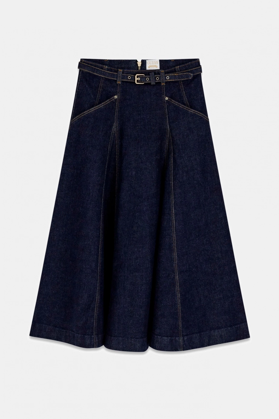 Guess Rayne Kadın Denim A Kesim Etek