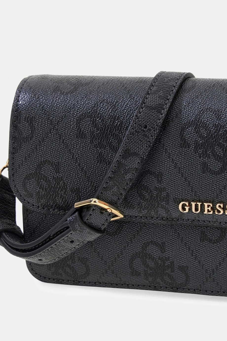 Guess Sadie Kapaklı Kadın Antrasit Omuz Çantası HWOS8118190-CLO