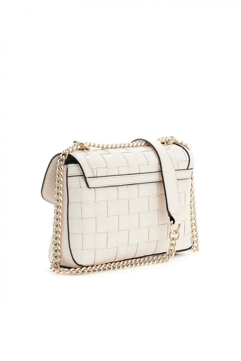 Guess Sandy Dönüştürülebilir  Askılı Kapaklı Kadın Beyaz Çapraz ÇantaHWWG8418210-OFF