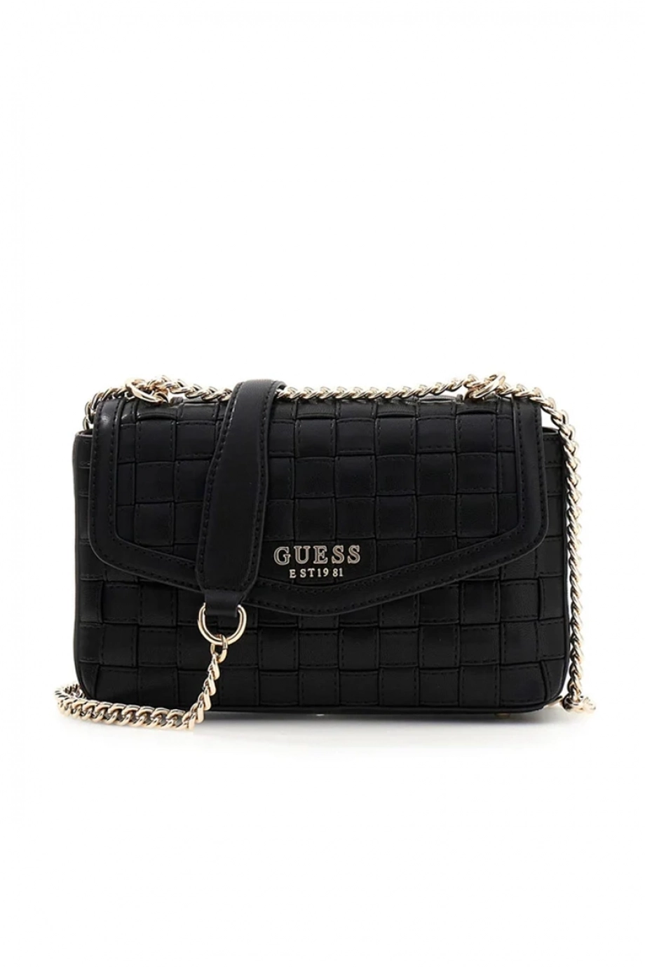 Guess Sandy Dönüştürülebilir Askılı Kapaklı Kadın Siyah Çapraz ÇantaHWWG8418210-BLA