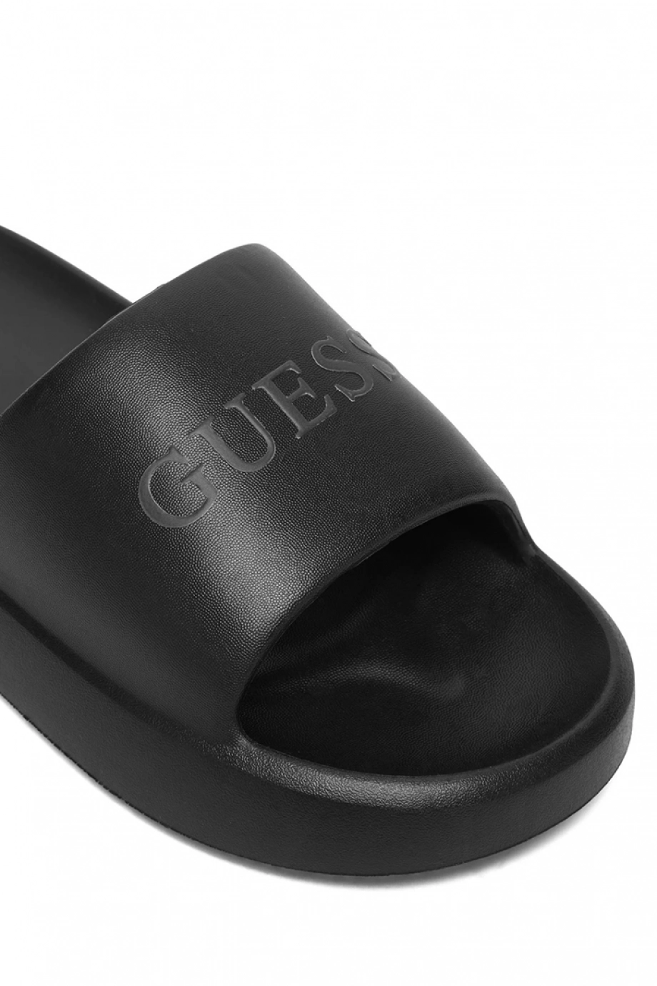 Guess Slides  Siyah Terlik  F6GZ04BB00F-JBLK