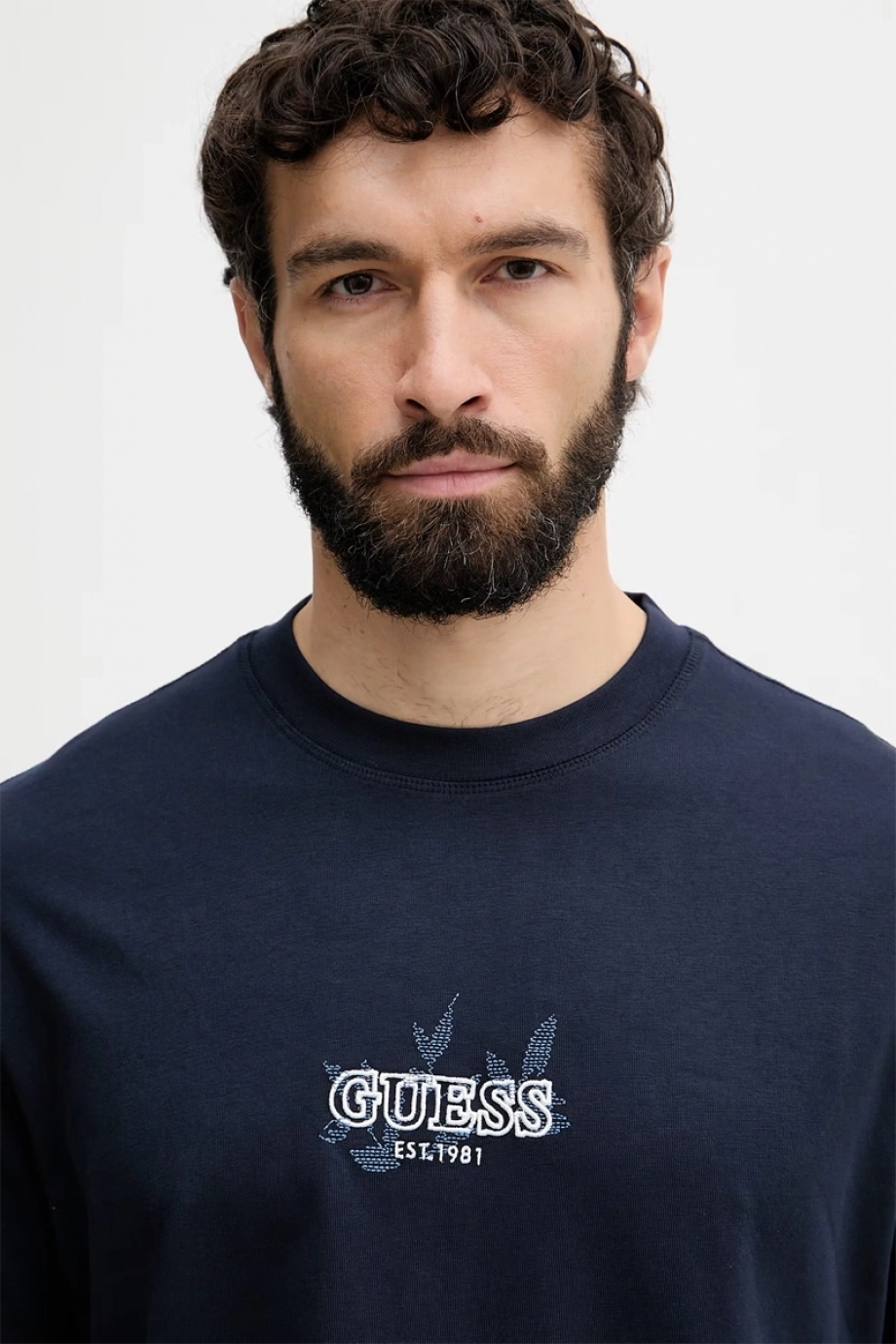 Guess Smal Erkek Oversize Fit T-Shirt
