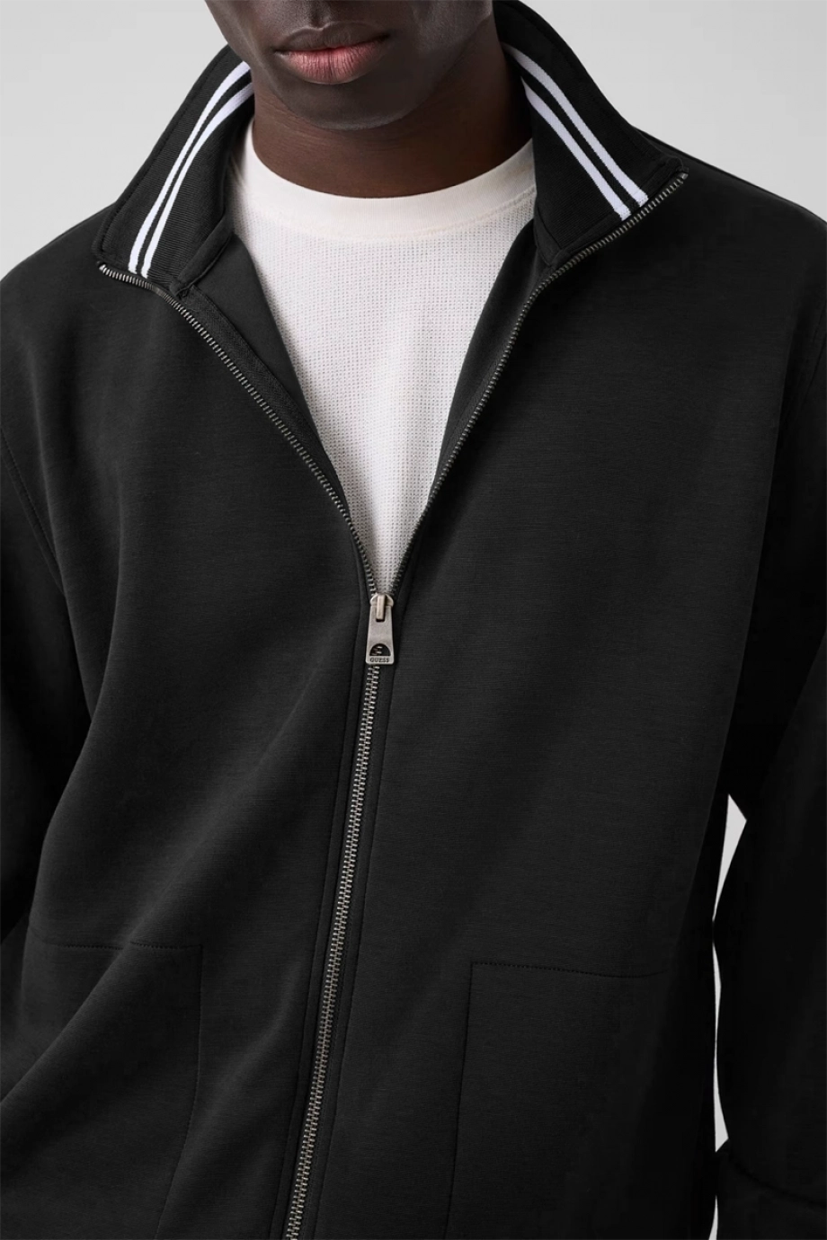 Guess Sonny Erkek Aktif Modal Karışımlı Sweatshirt