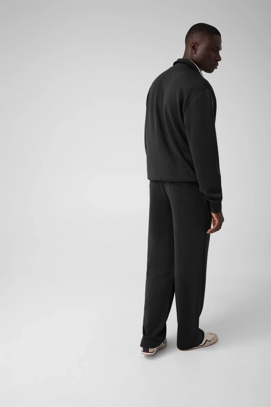 Guess Sonny Erkek Aktif Modal Karışımlı Sweatshirt