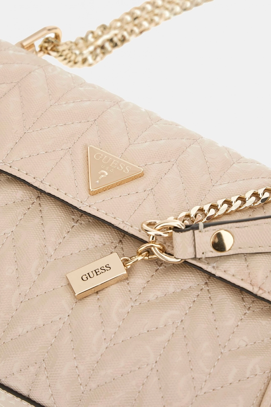 Guess Stacey Dönüştürülebilir Kapaklı Kadın Pembe Çapraz Çanta HWGG9741210-LBG