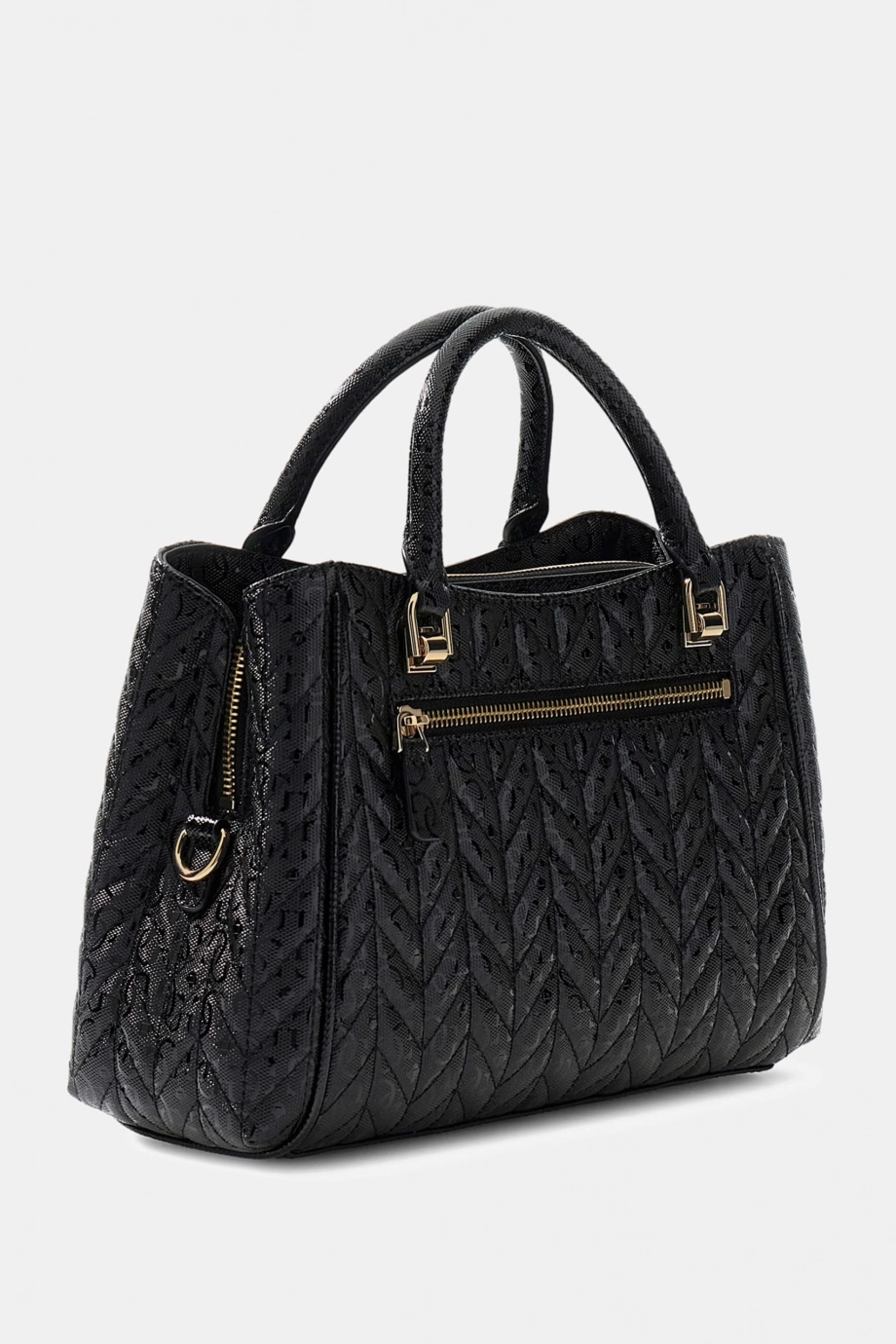 Guess Stacey Girlfriend Kadın Siyah El Çantası HWGG9741060-BLA