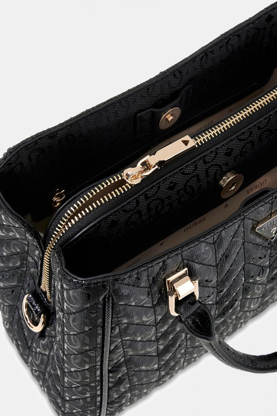 Guess Stacey Girlfriend Kadın Siyah El Çantası HWGG9741060-BLA