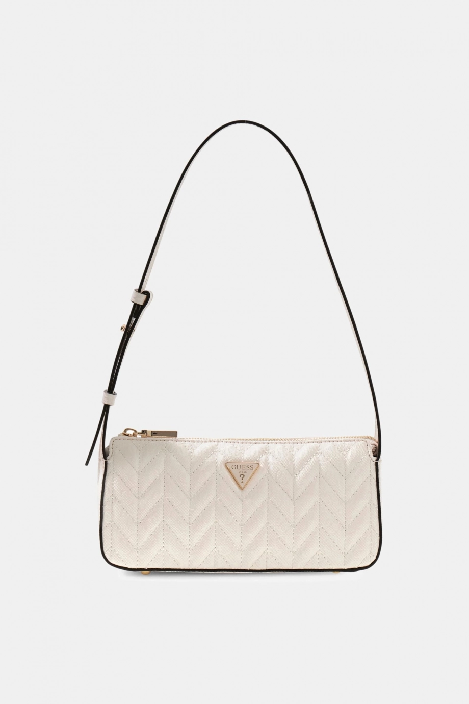 Guess Stacey Küçük Kadın Beyaz Omuz Çantası HWGG9741720-OFF