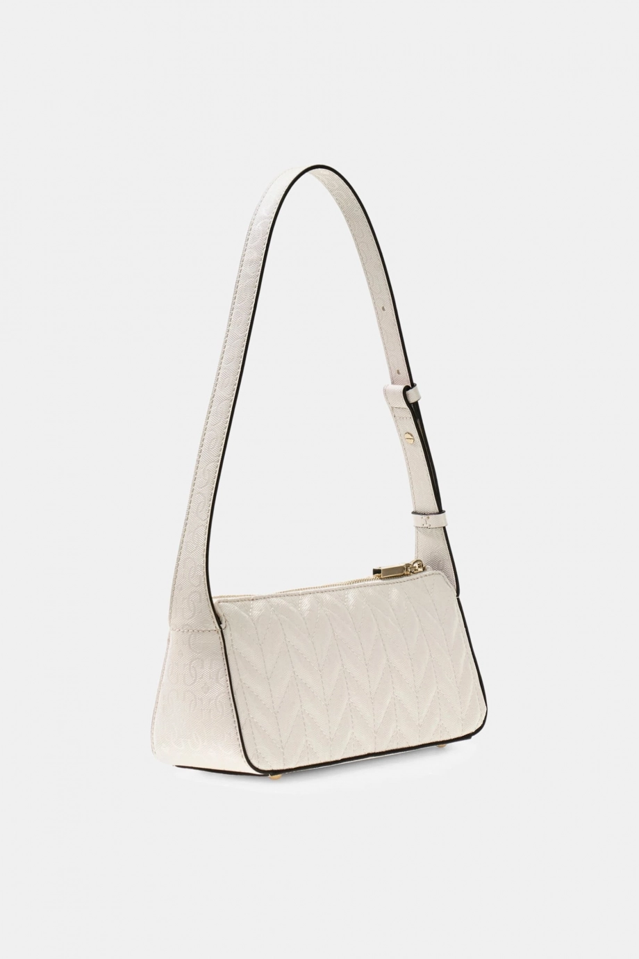 Guess Stacey Küçük Kadın Beyaz Omuz Çantası HWGG9741720-OFF