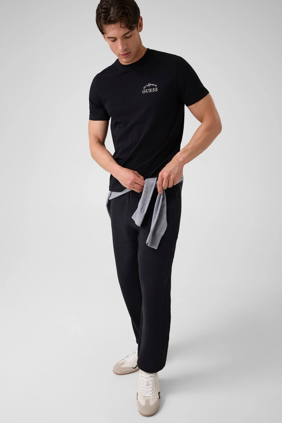 Guess Stan Erkek Aktif Regular Fit T-Shirt