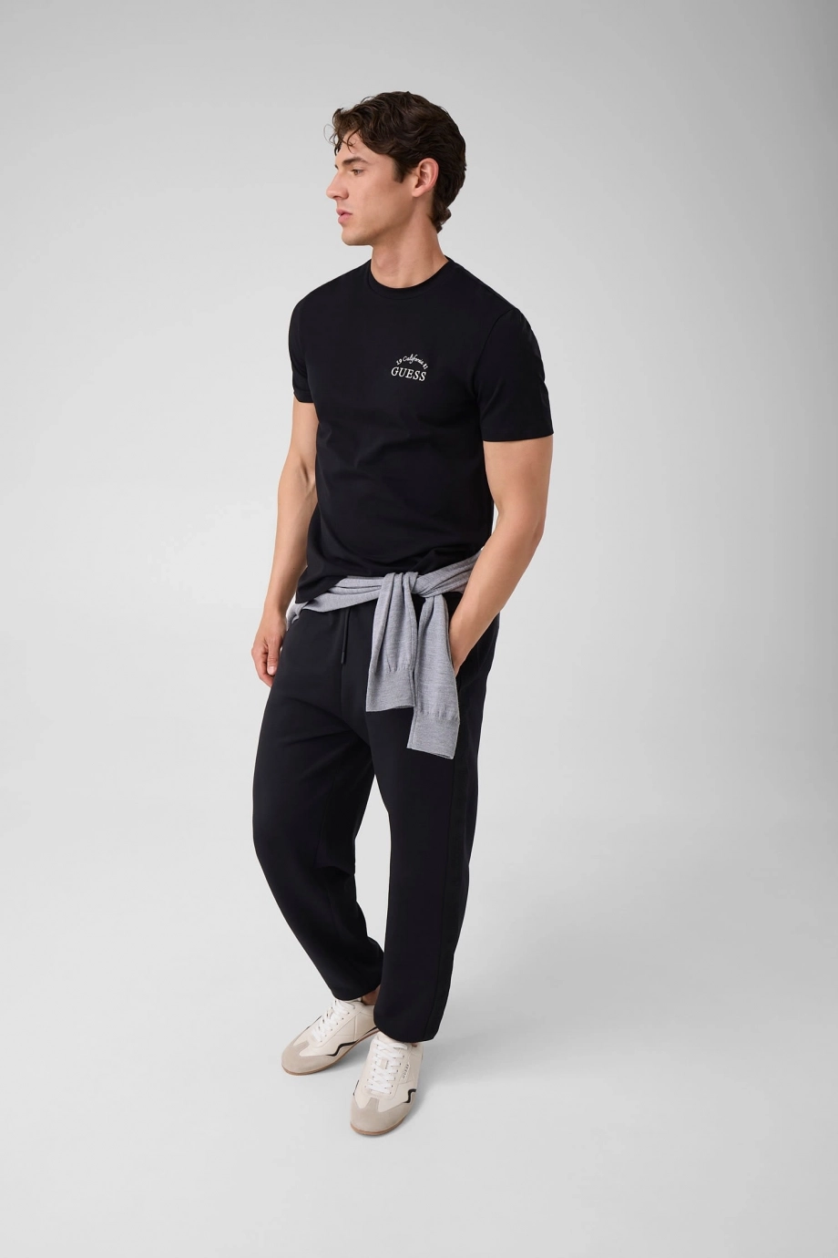 Guess Stan Erkek Aktif Regular Fit T-Shirt