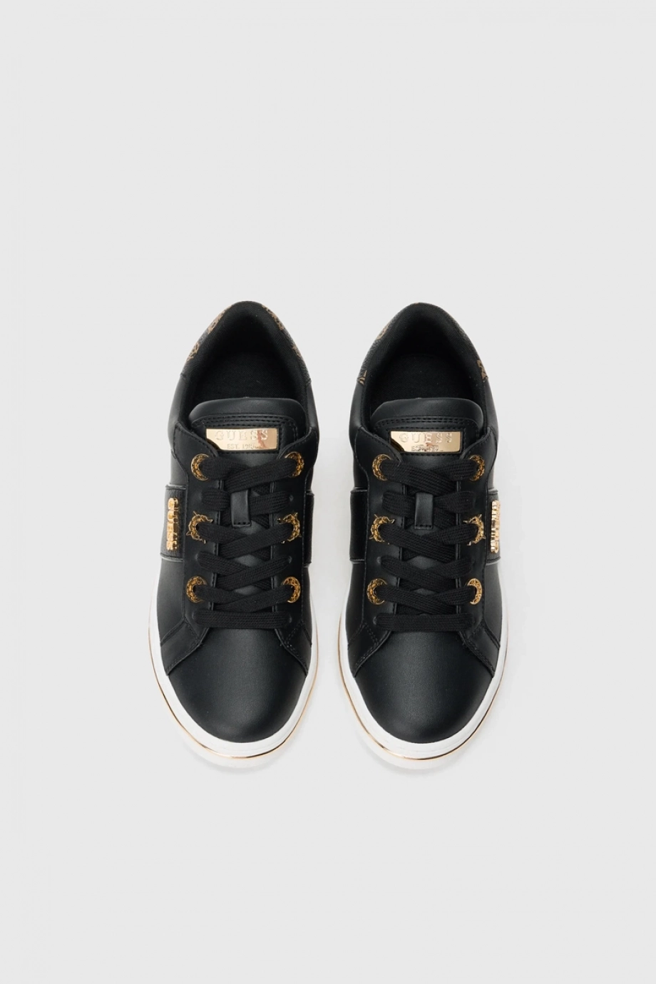 Guess Stew Kadın Siyah Sneaker FLPSTWELE12-BLACK