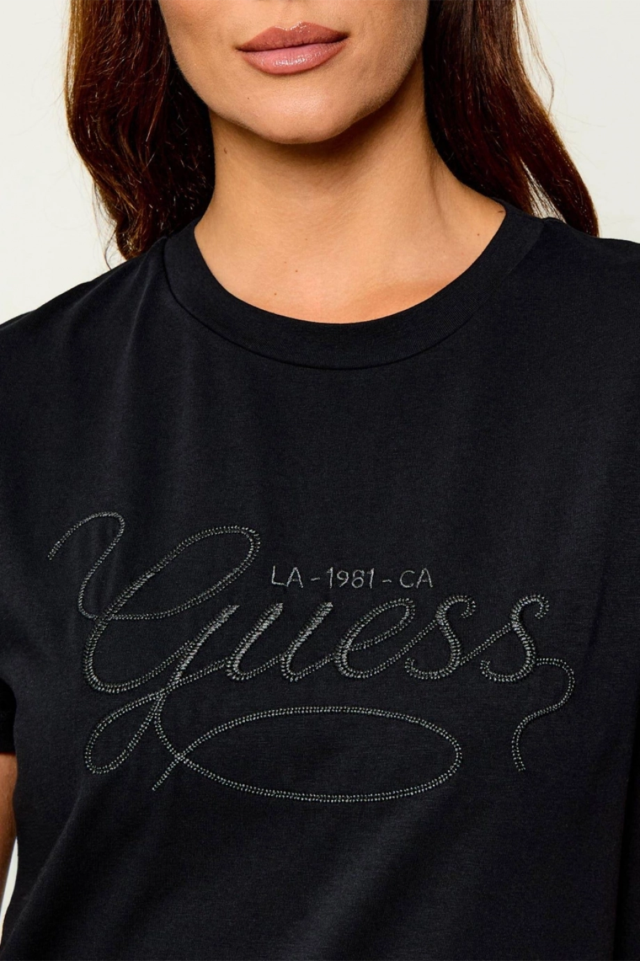 Guess Syrma Kadın Aktif Regular Fit T-Shirt