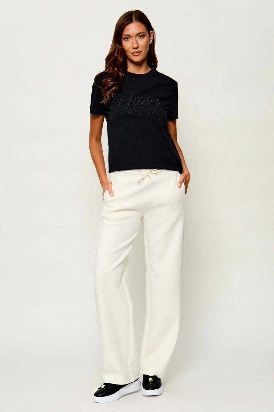 Guess Syrma Kadın Aktif Regular Fit T-Shirt