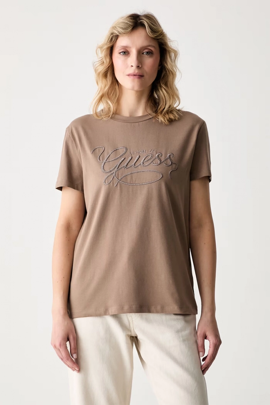 Guess Syrma Kadın Aktif Regular Fit T-Shirt