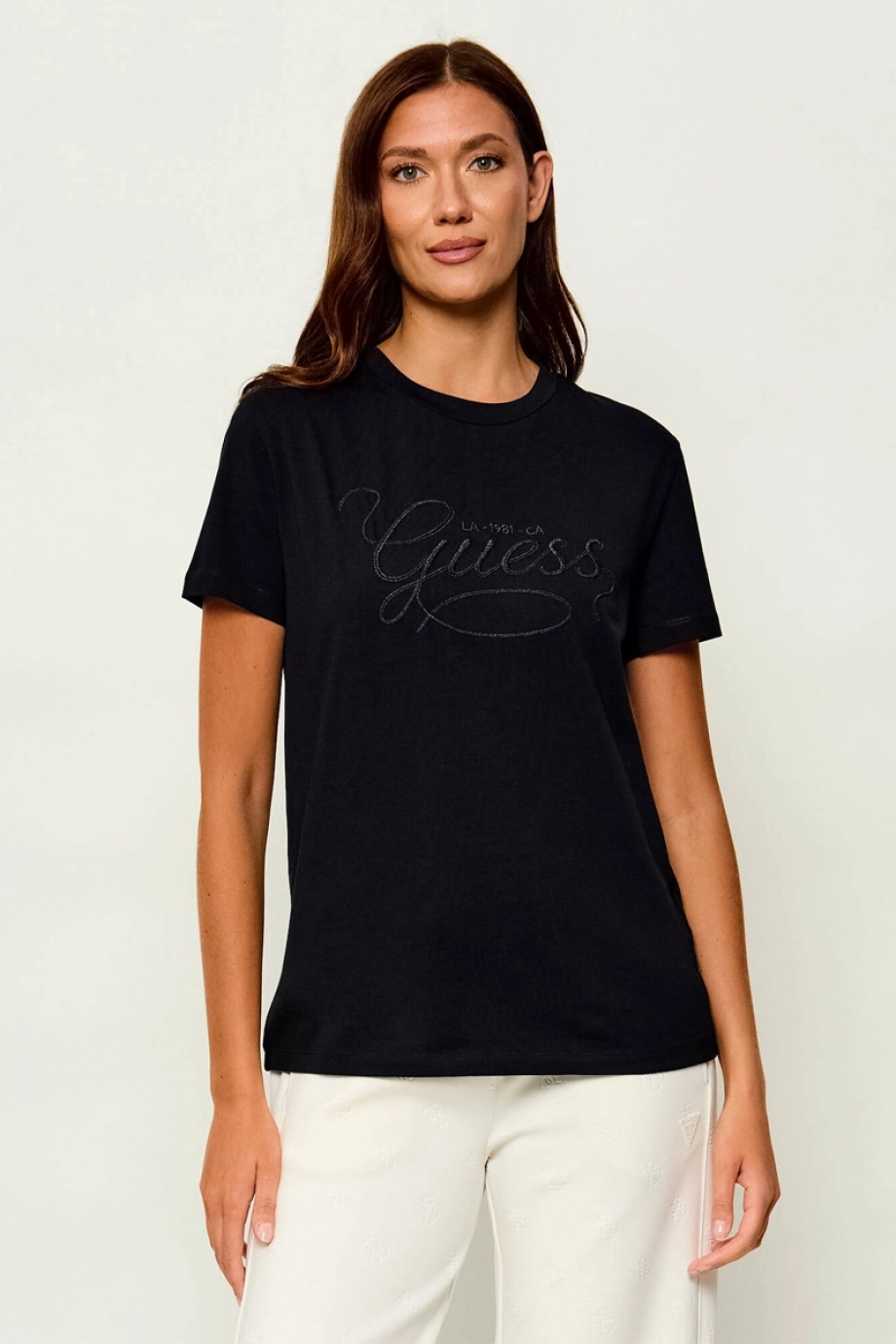 Guess Syrma Kadın Aktif Regular Fit T-Shirt