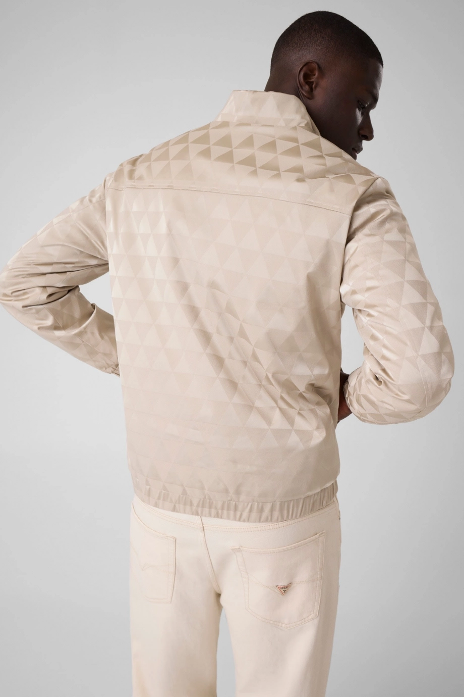 Guess Allover Erkek Rüzgarlık