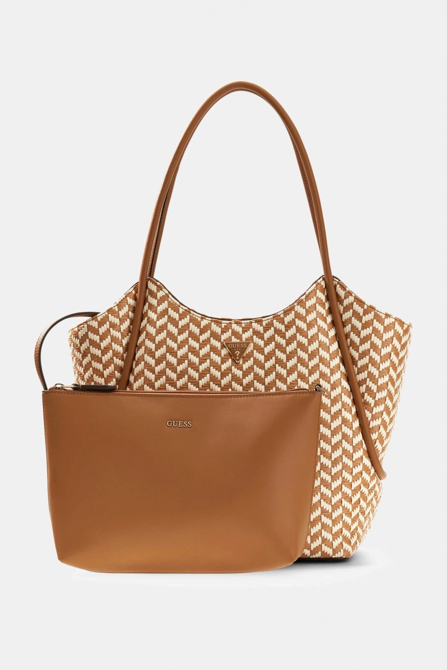 Guess Tessi 2si 1 Arada Kadın Kahverengi Omuz Çantası HWWG7691230-CGM