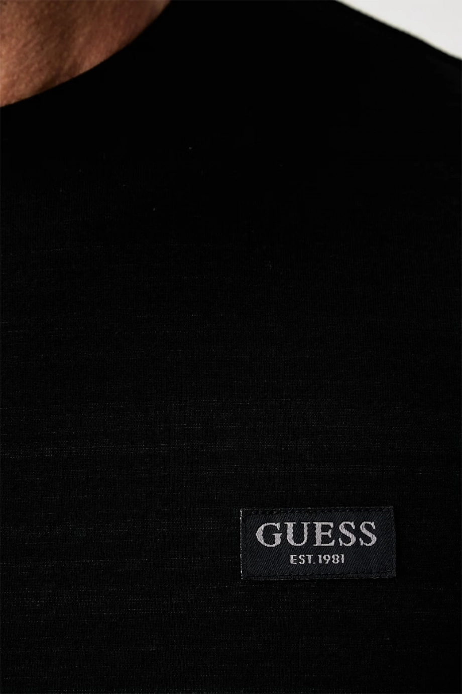 Guess Textured Erkek Slim Fit T-Shirt