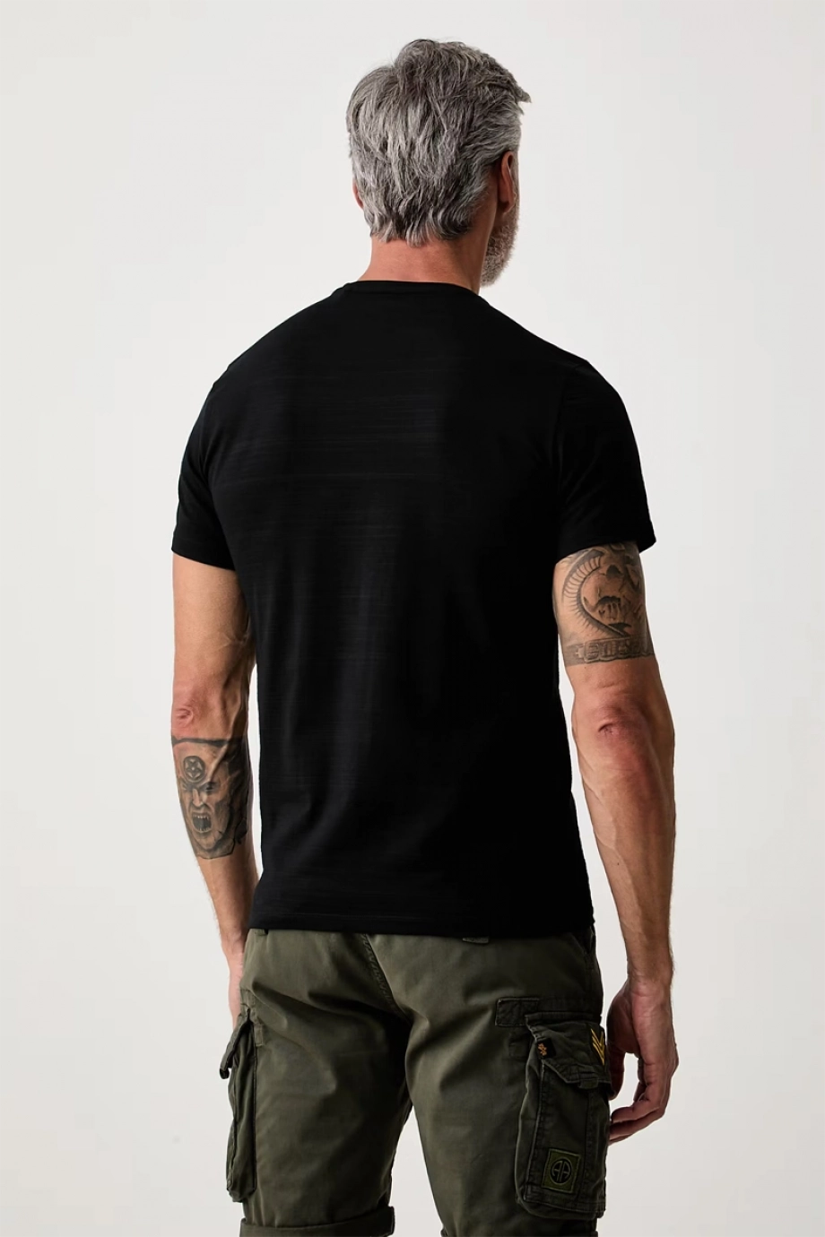 Guess Textured Erkek Slim Fit T-Shirt