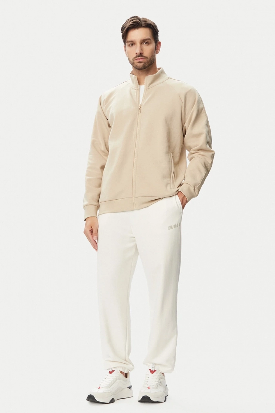 Guess Thor Erkek Aktif Scuba Sweatshirt