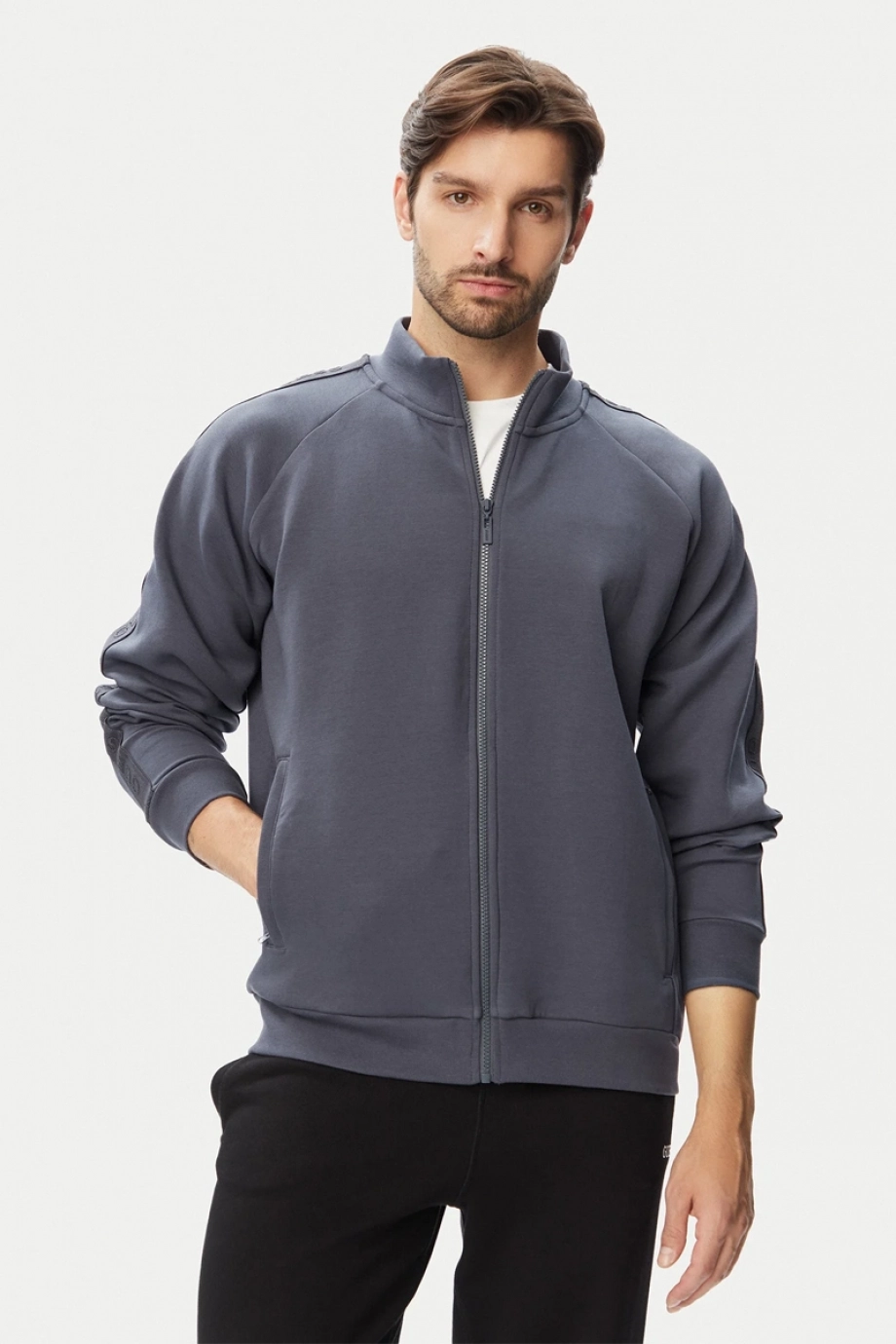 Guess Thor Erkek Aktif Scuba Sweatshirt