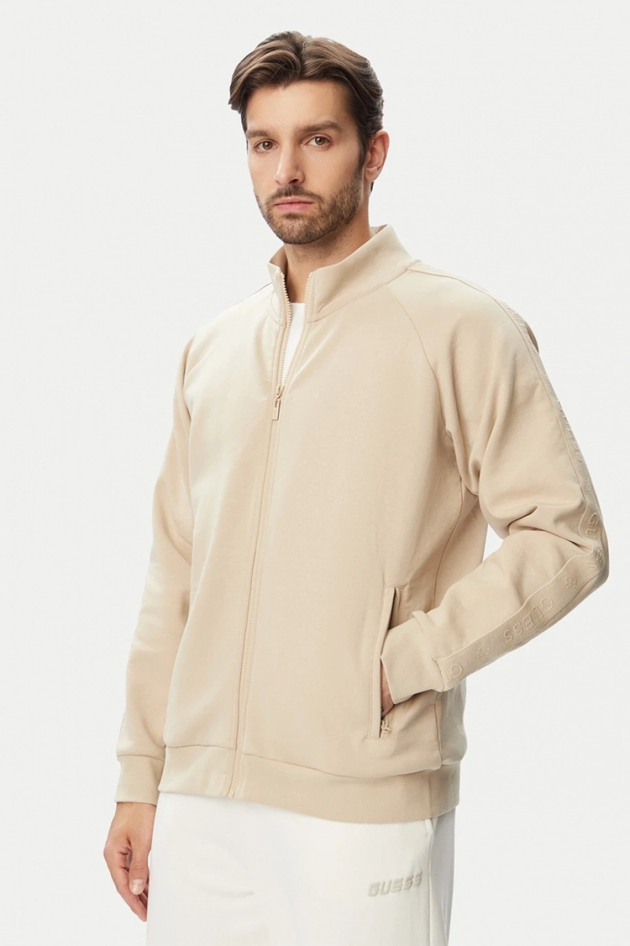 Guess Thor Erkek Aktif Scuba Sweatshirt