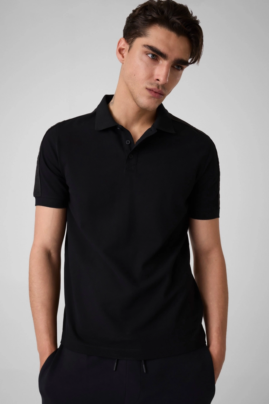 Guess Thor Erkek Aktif Slim Fit Polo T-Shirt
