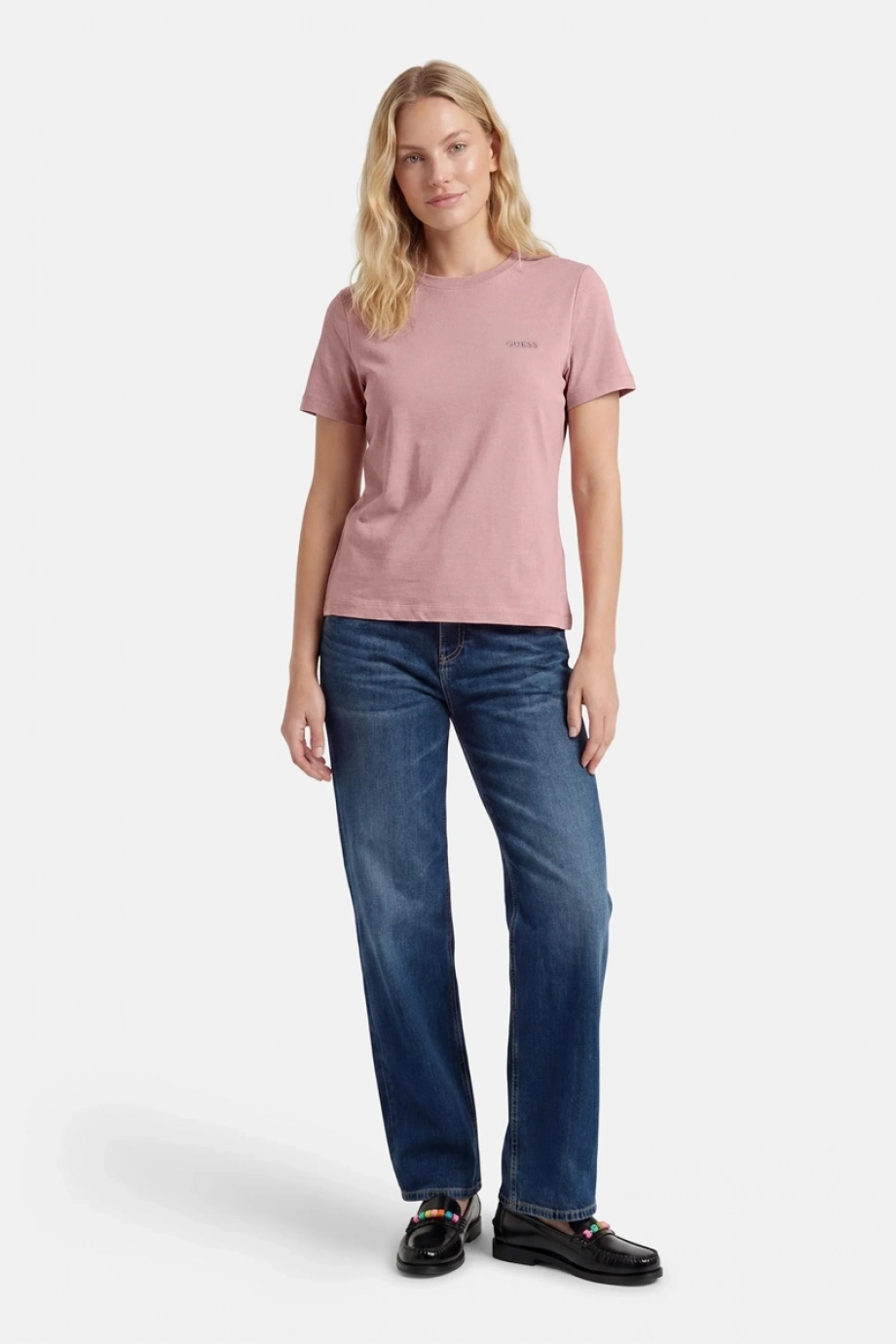 Guess Tracey Kadın Aktif Slim Fit T-Shirt