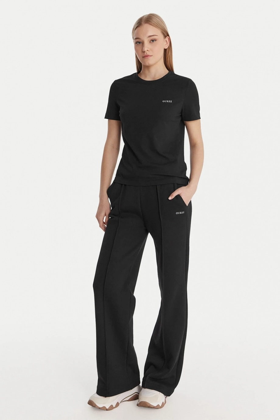 Guess Tracey  Kadın Aktif Slim Fit T-Shirt