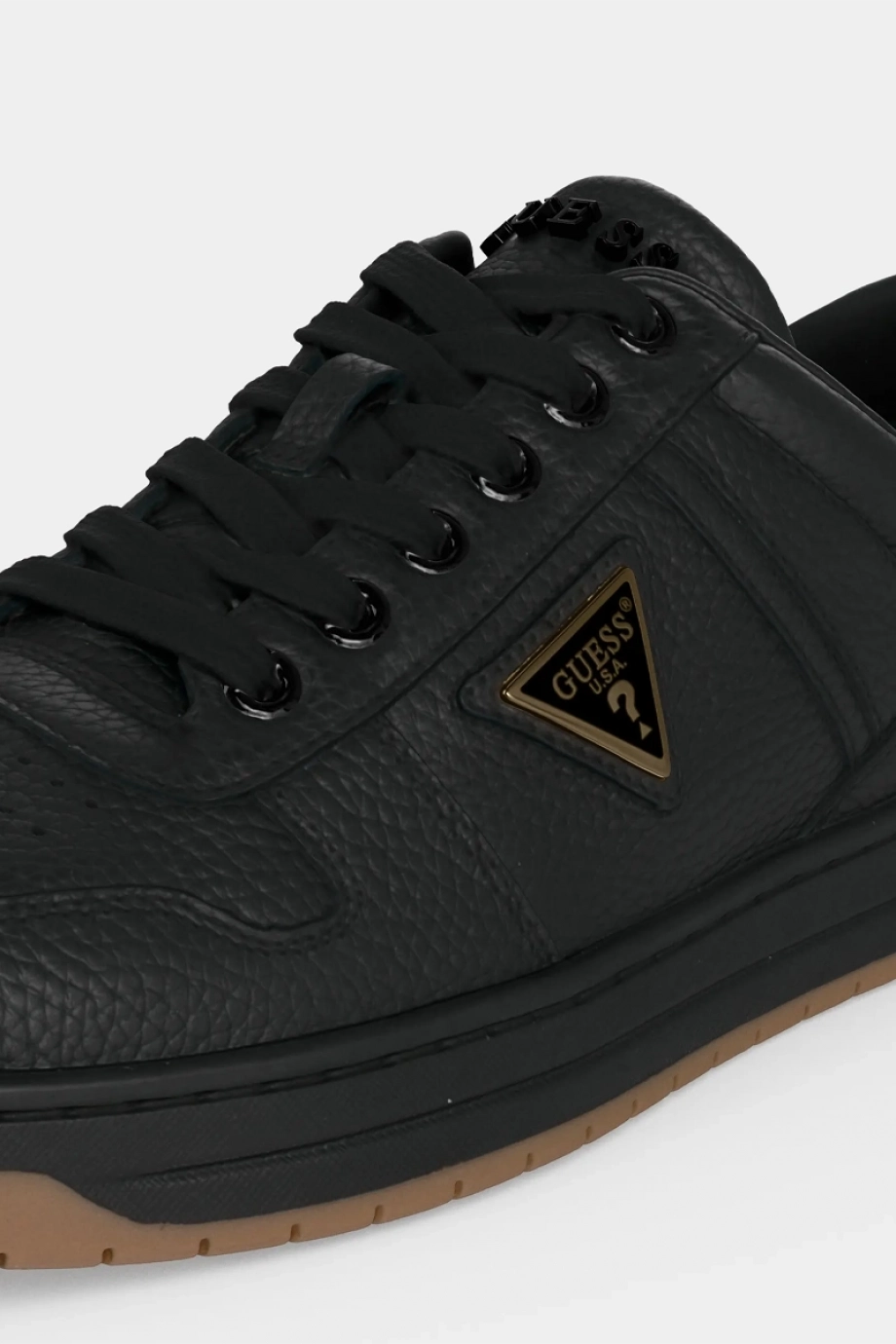 Guess Uddent Erkek Deri Siyah Sneaker