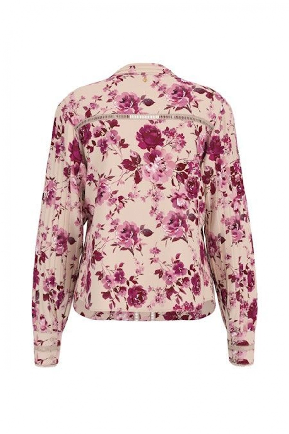 Guess Yeni Josette Uzun Kollu Kadın Pembe Gömlek W5RH16WDW82-PM6I