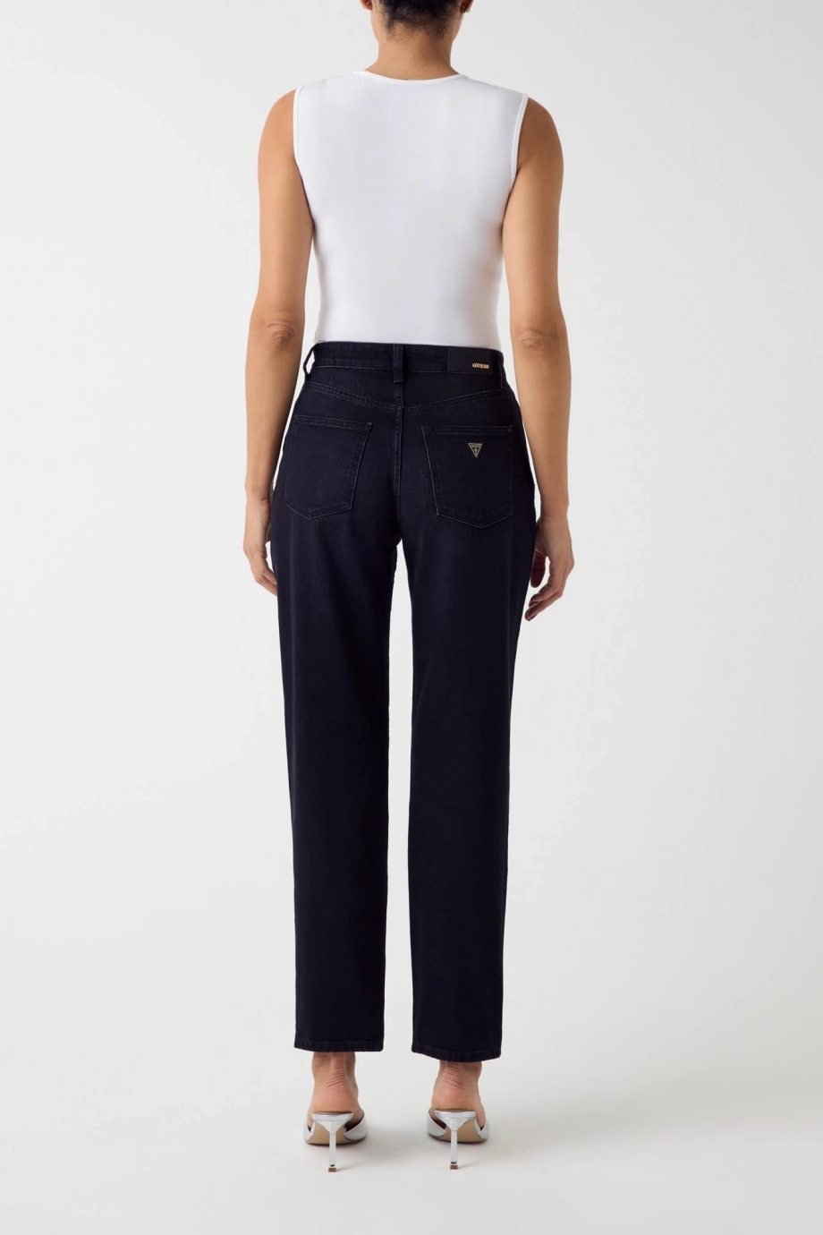 Guess Newy Kadın Mom Fit Jean
