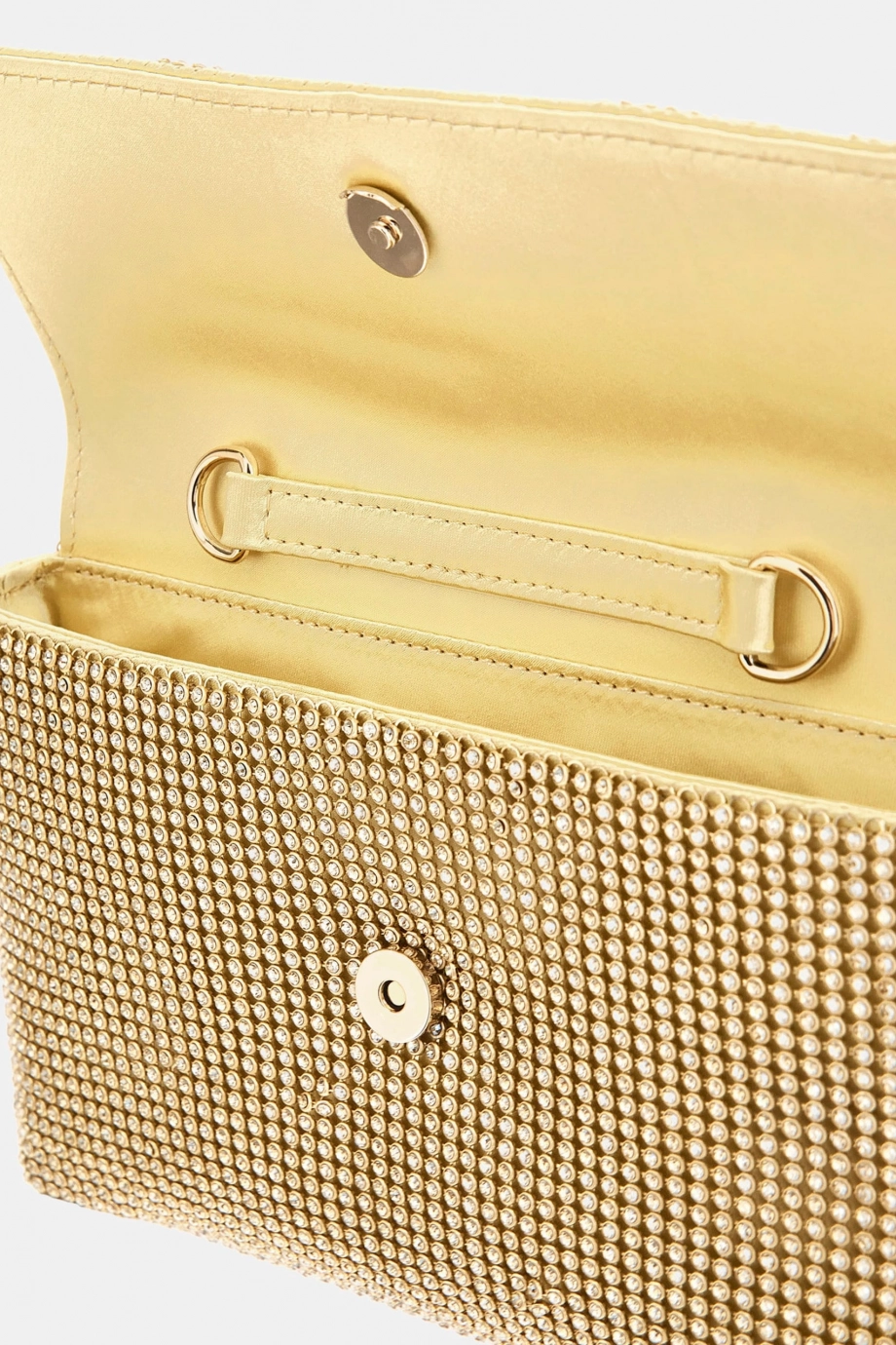 Guess Zalina Kadın Altın Clutch Çanta HWRP9350700-GOL