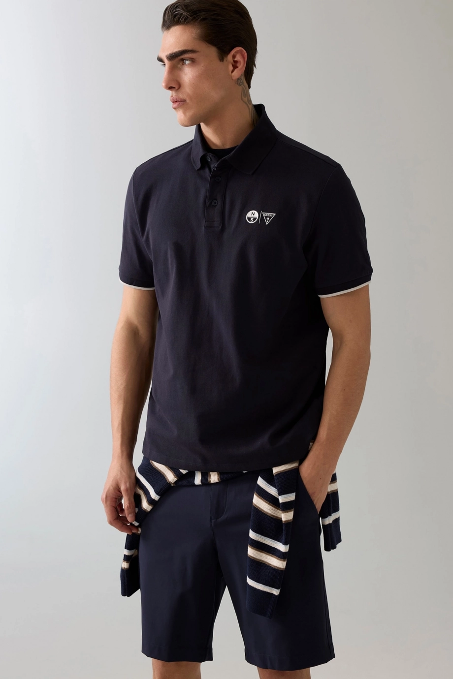 Guessxns  Erkek Regular Fit Polo T-Shirt
